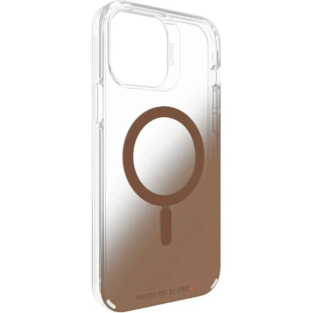 ZAGG Gear4 Milan Snap MagSafe Case for iPhone 13 Pro Max | Gold | Luxury Case